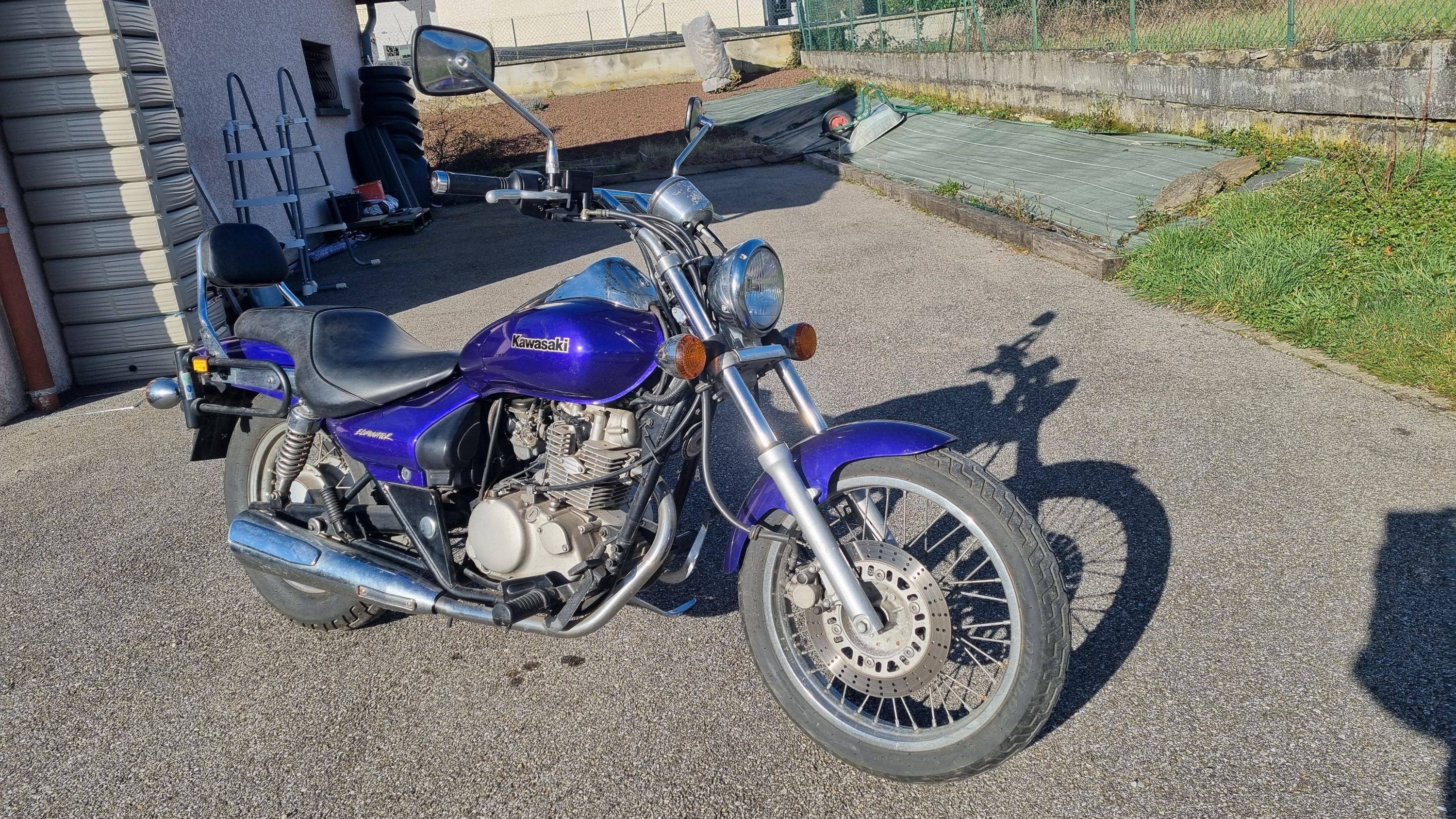 Vends moto Kawasaki Eliminator 125, 1998, 16900km