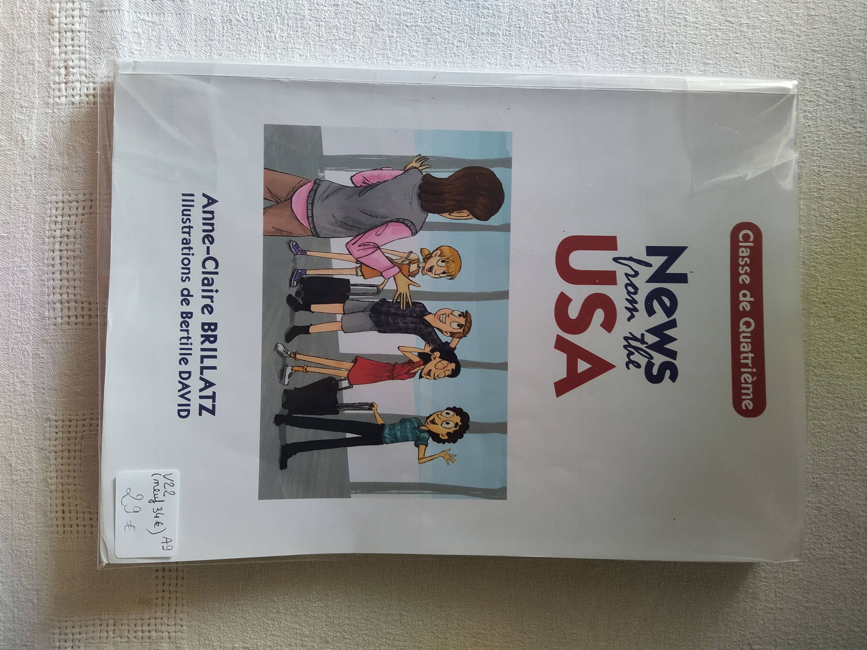 Vends livre d’anglais