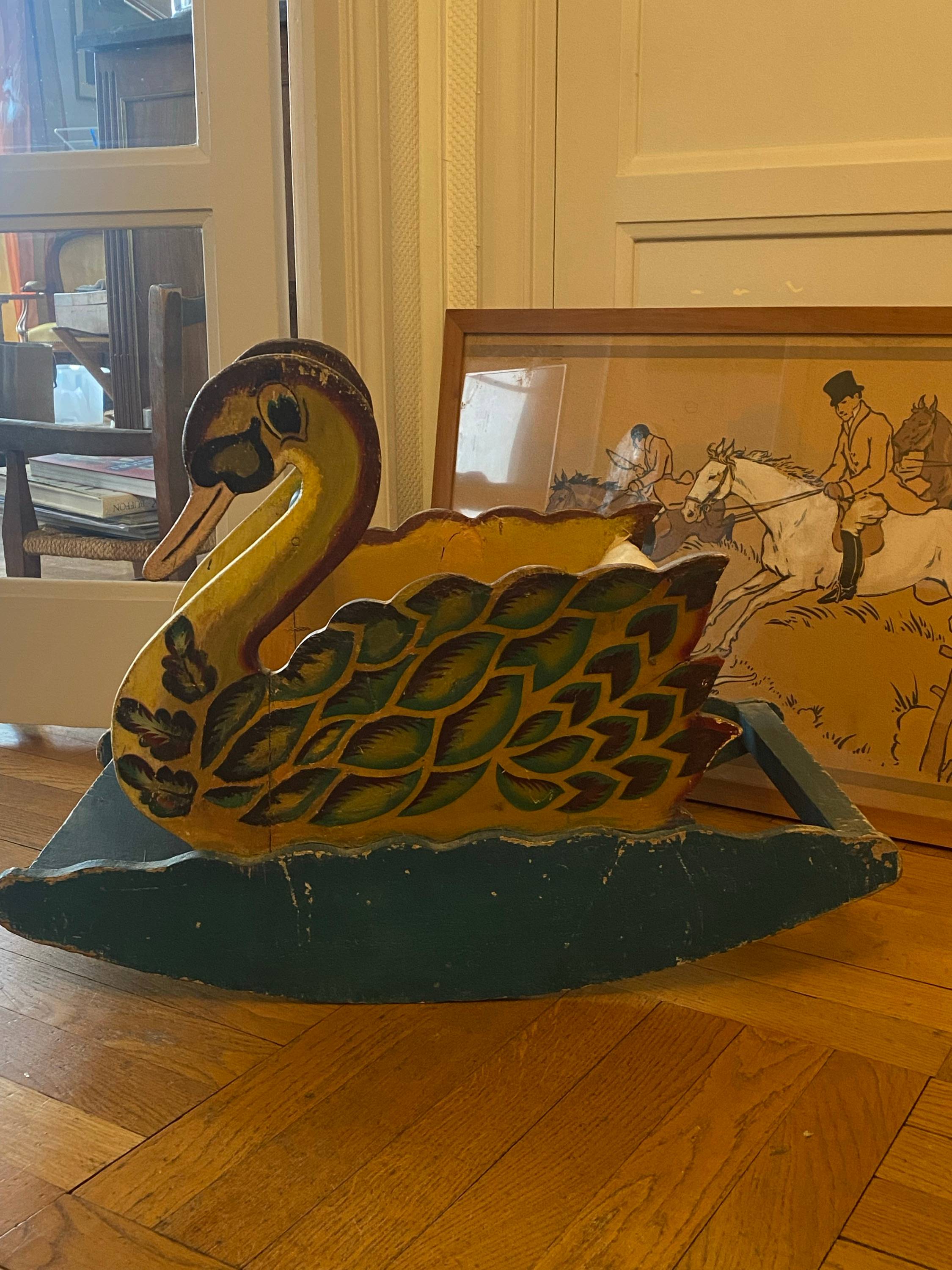 Vends chaise à bascule enfant