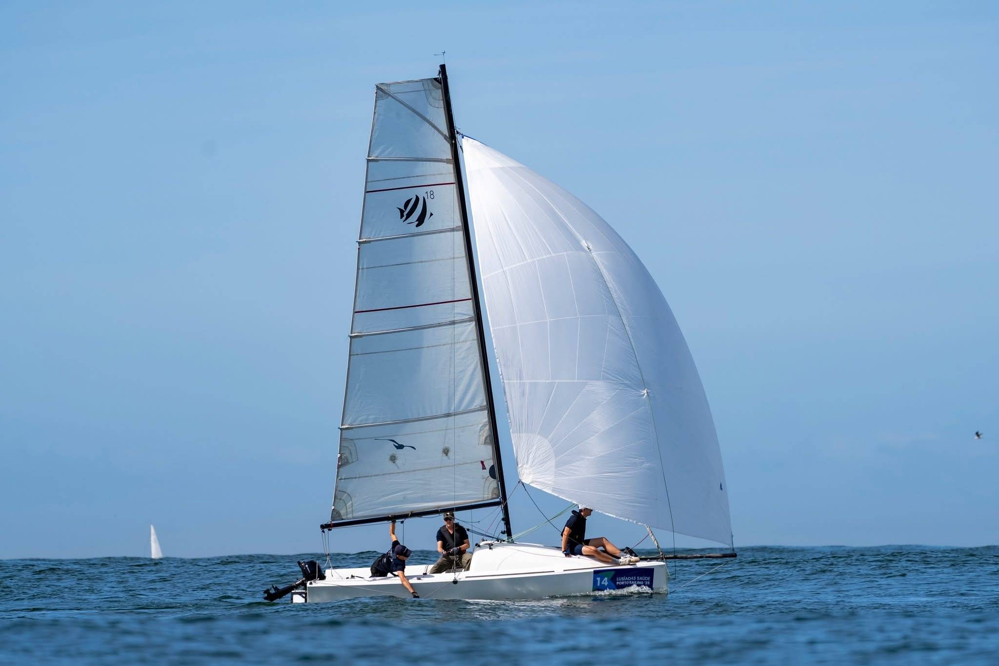 Voilier course day boat dériveur intégral Seascape 18