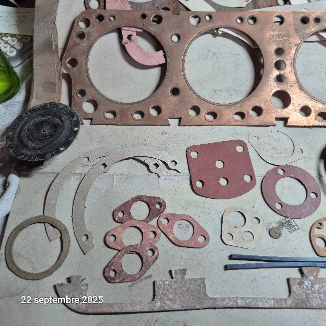 Anciens joints de culasse pour voiture ou camion, joints toriques et pièces de rechange pour pompe