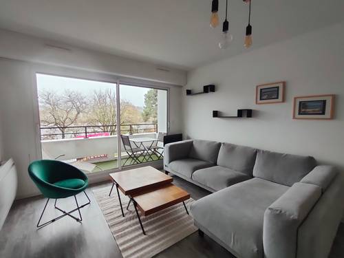 Loue appartement meublé avec vue sur la Loire - 51m² - Île de Nantes