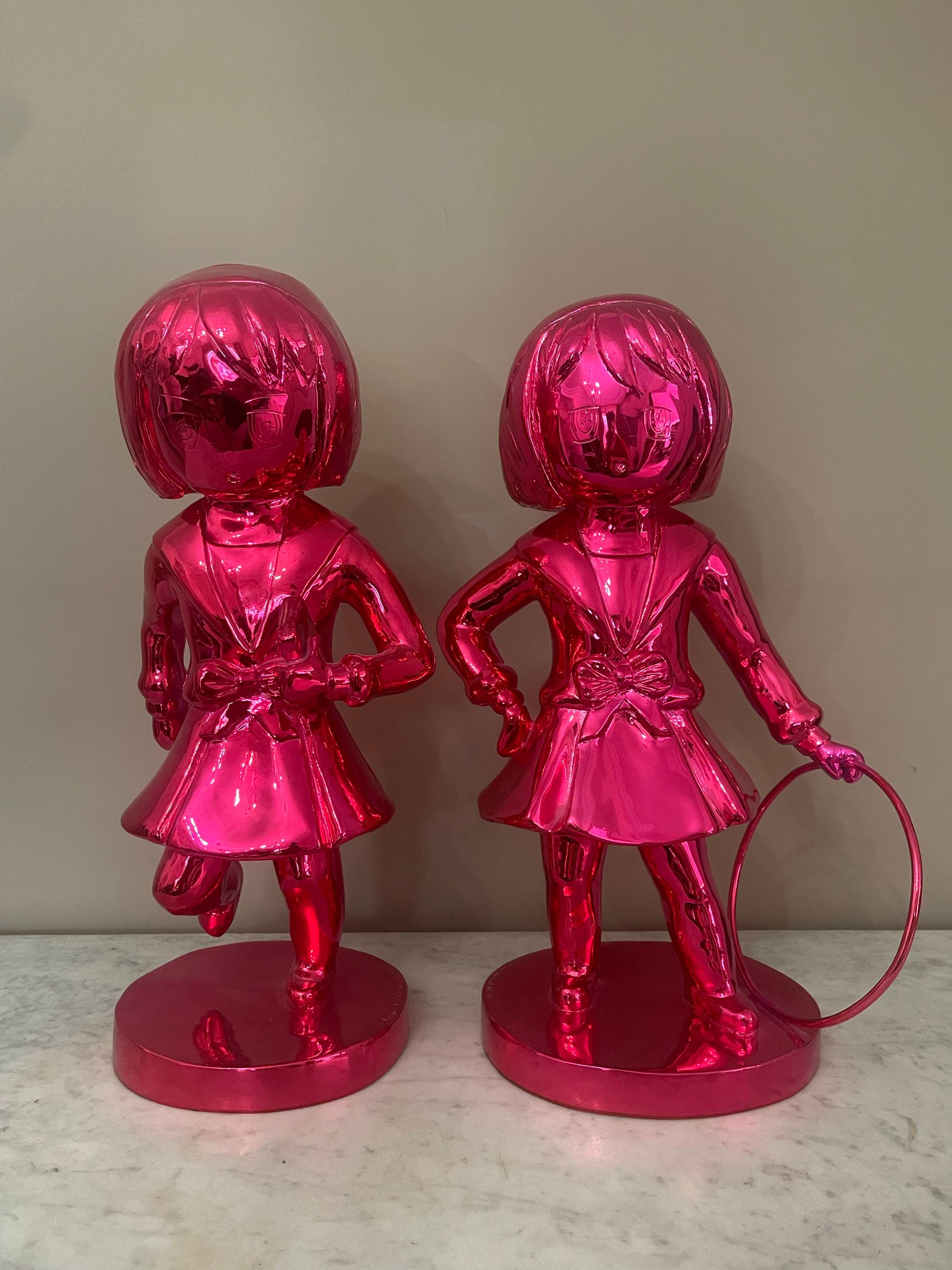 Vends "Yuki et le livre magique" et "Le cerceau de Kinomoto", Béatrice B., bronzes chromés