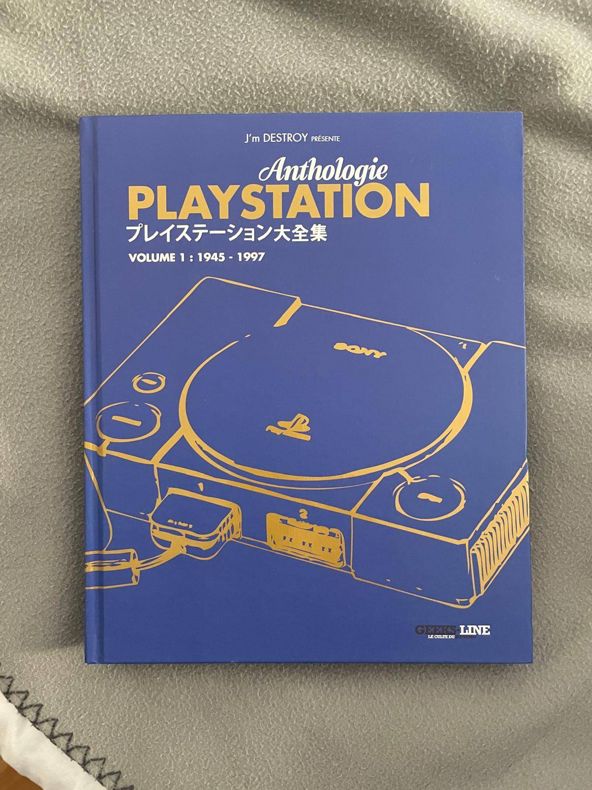 Livre anthologie playstation de J’m Destroy