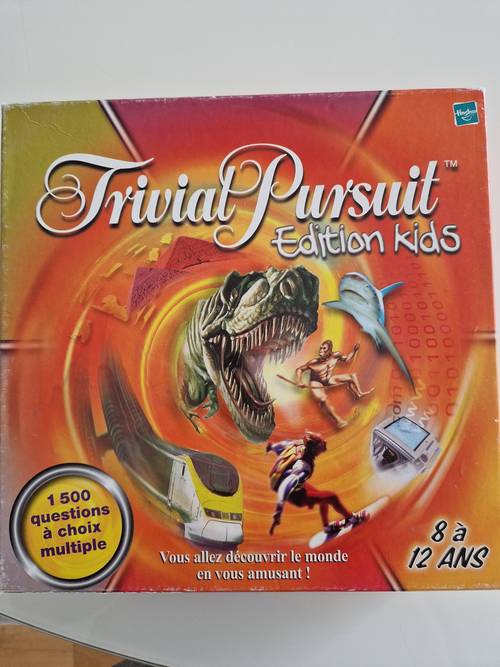 Vends Trivial Pursuit Kids pour 4 joueurs – Parker