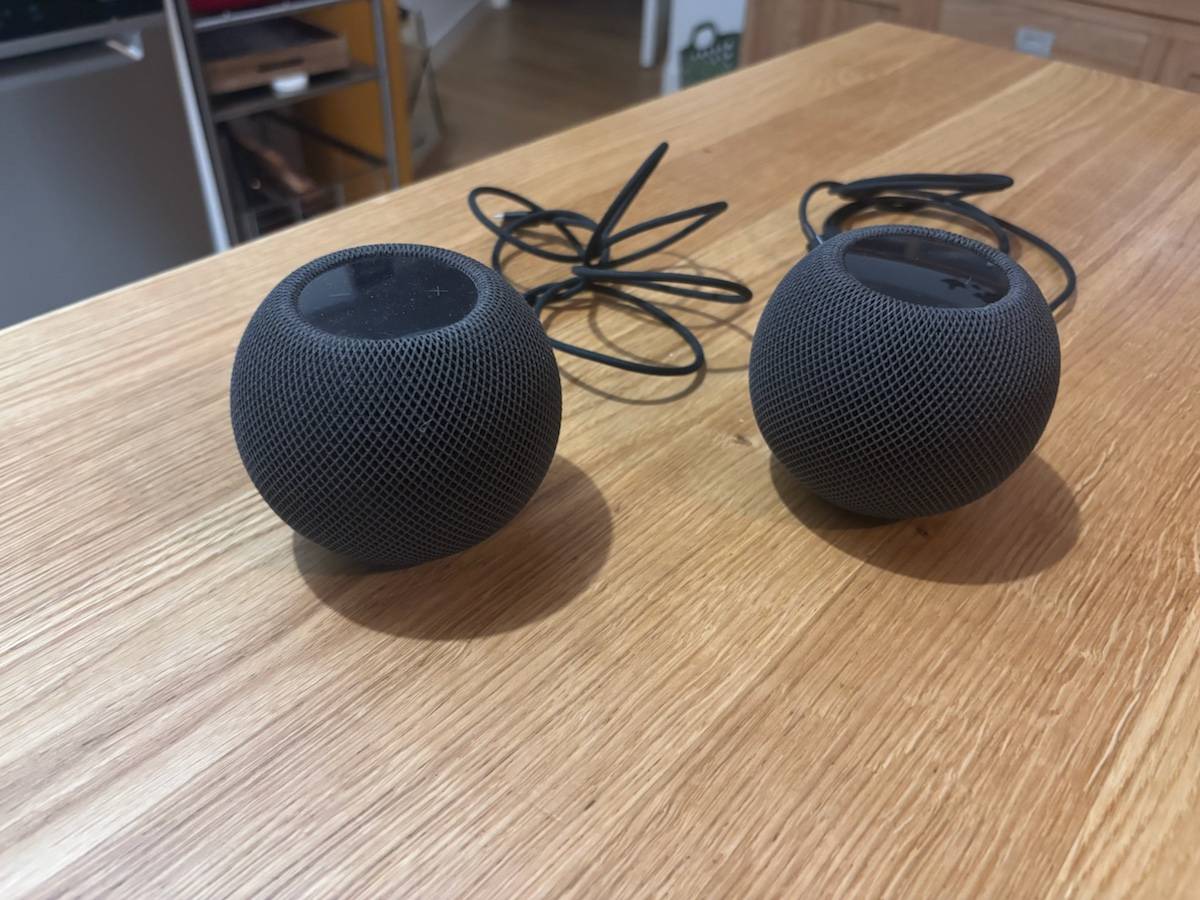 Vends 2 HomePod Mini Noirs