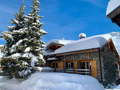 Loue chalet la Tchaikhana à Tignes (73) skis aux pieds - 12 couchages