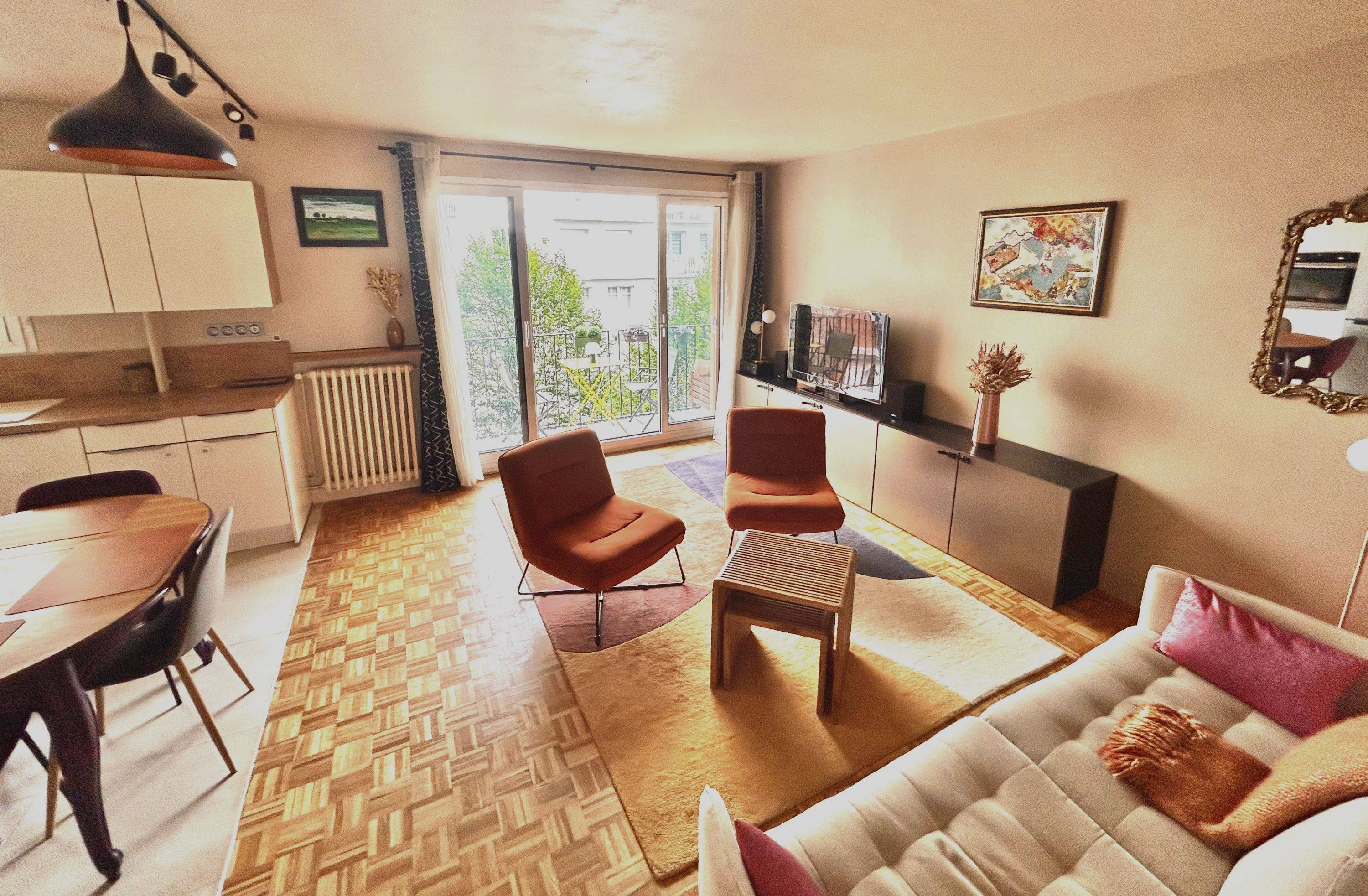 Montrouge - Superbe T3 de 60m² au 3e étage - Meublé - Rénové - Village Jean Jaurès