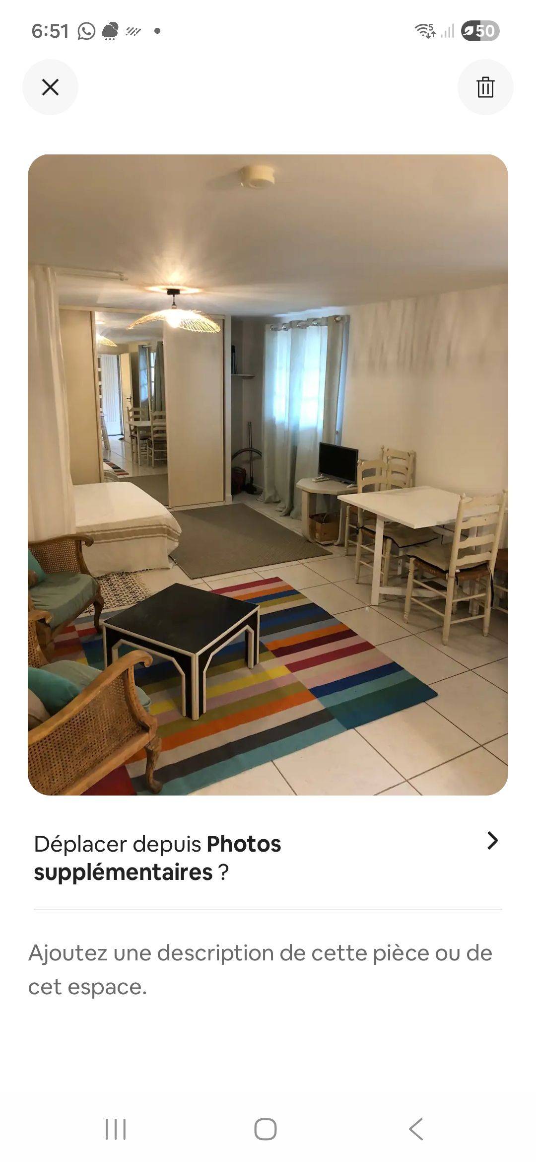 Une photo de l’annonce