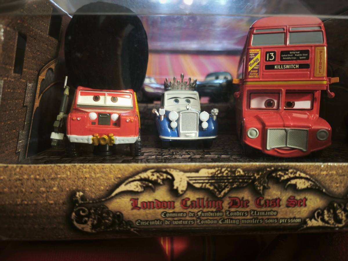 London calling Pixar cars