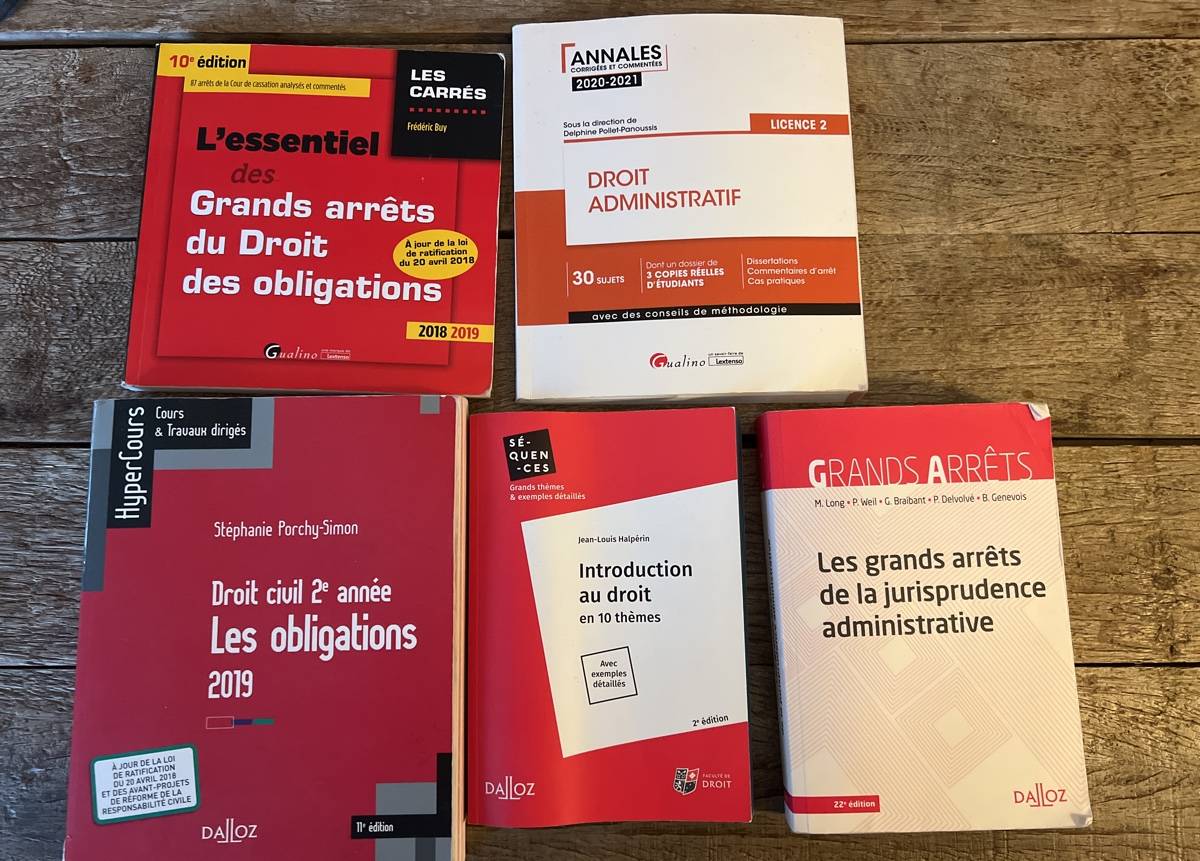 Livres de droit