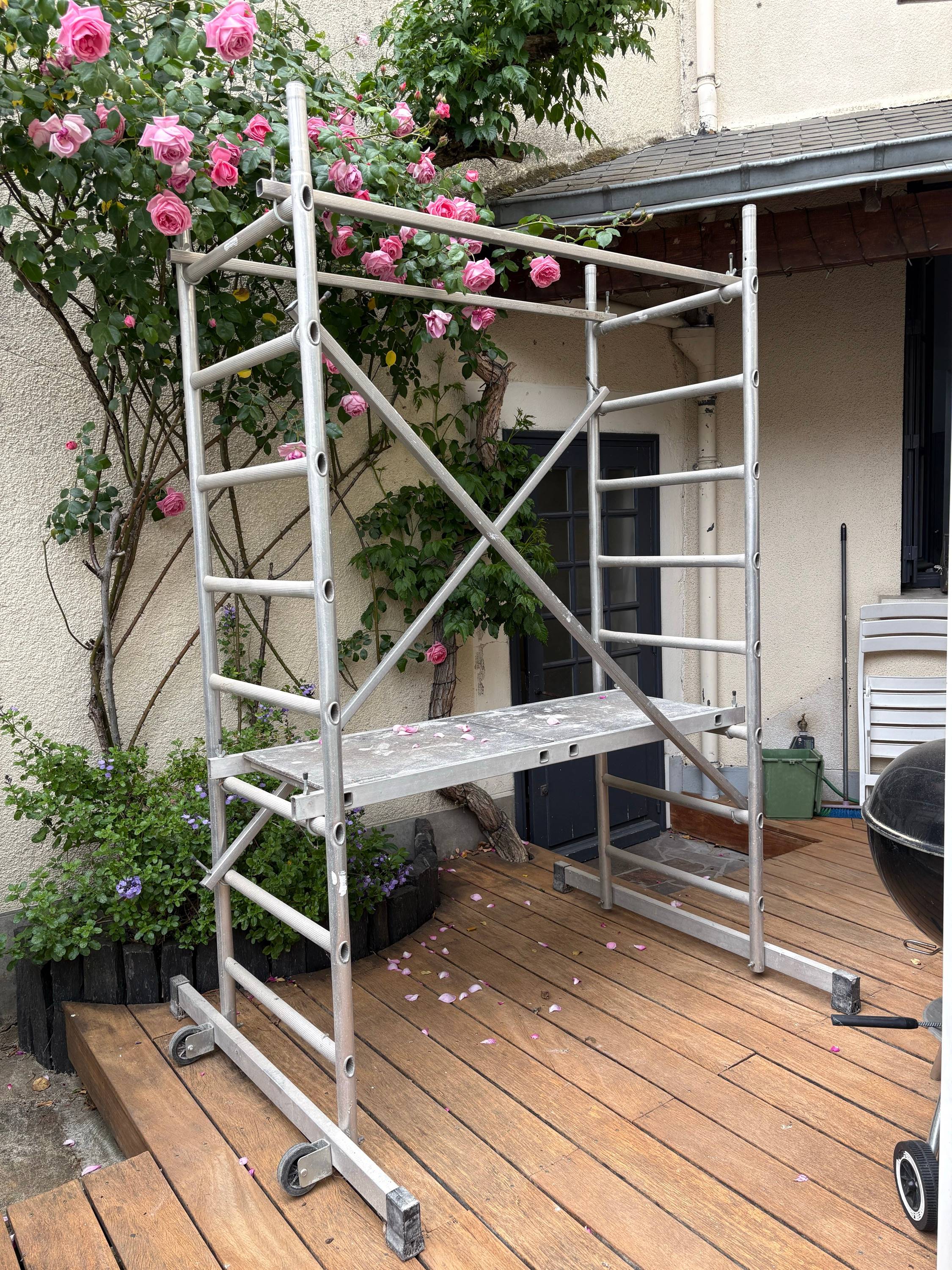 Vends échafaudage alu