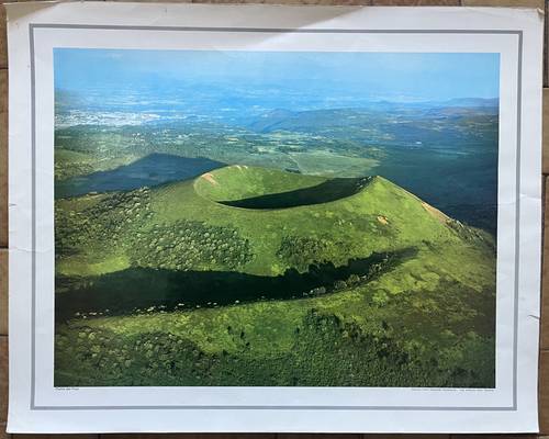 Vends ancienne photographie scolaire CDN - Chaîne des Puys (Auvergne)