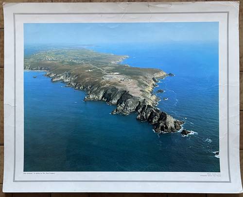 Vends ancienne photographie scolaire CDN - Pointe du Raz (Bretagne, Finistère)