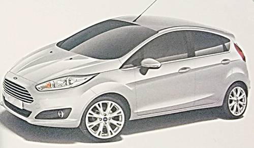 Vends Ford Fiesta, 2015, 78700km
