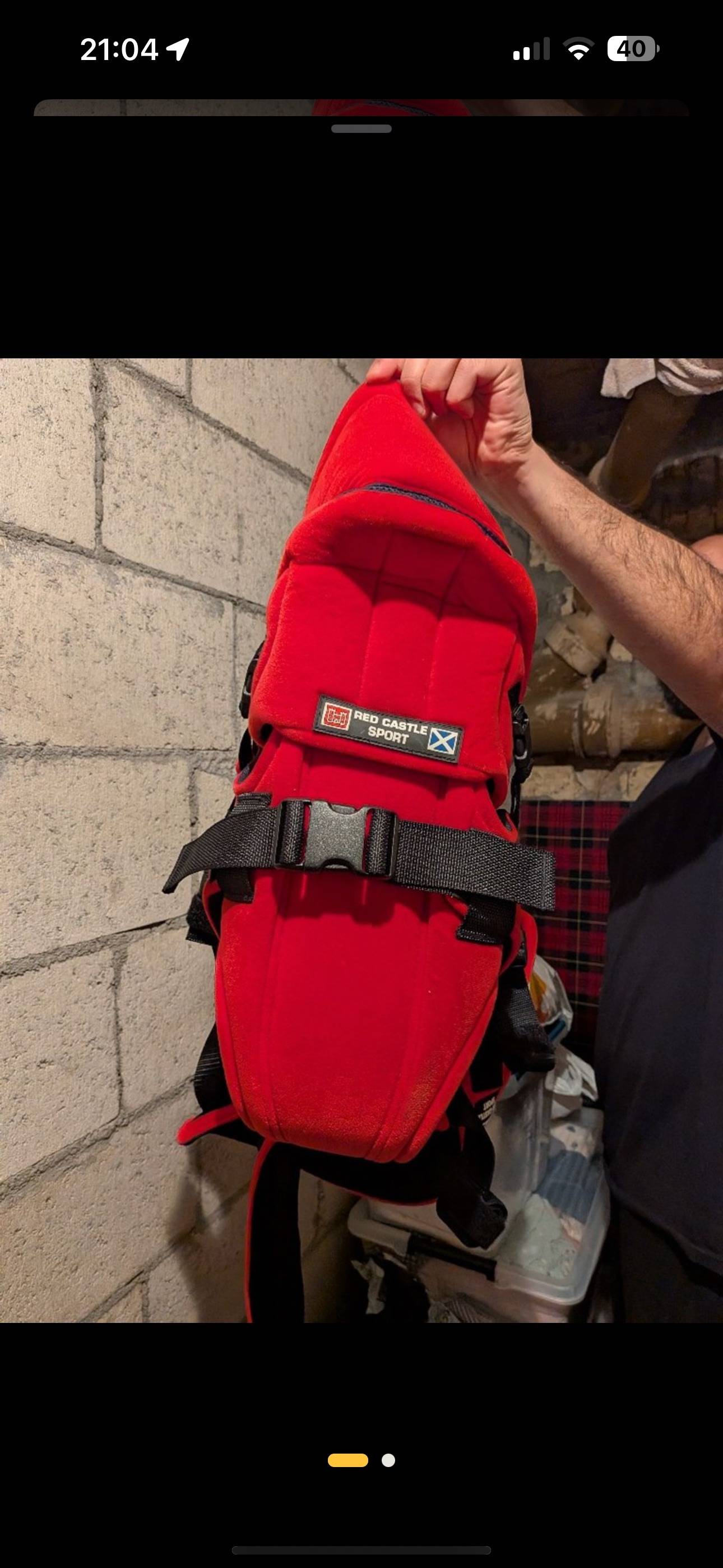 Porte bébé red castle sport neuf