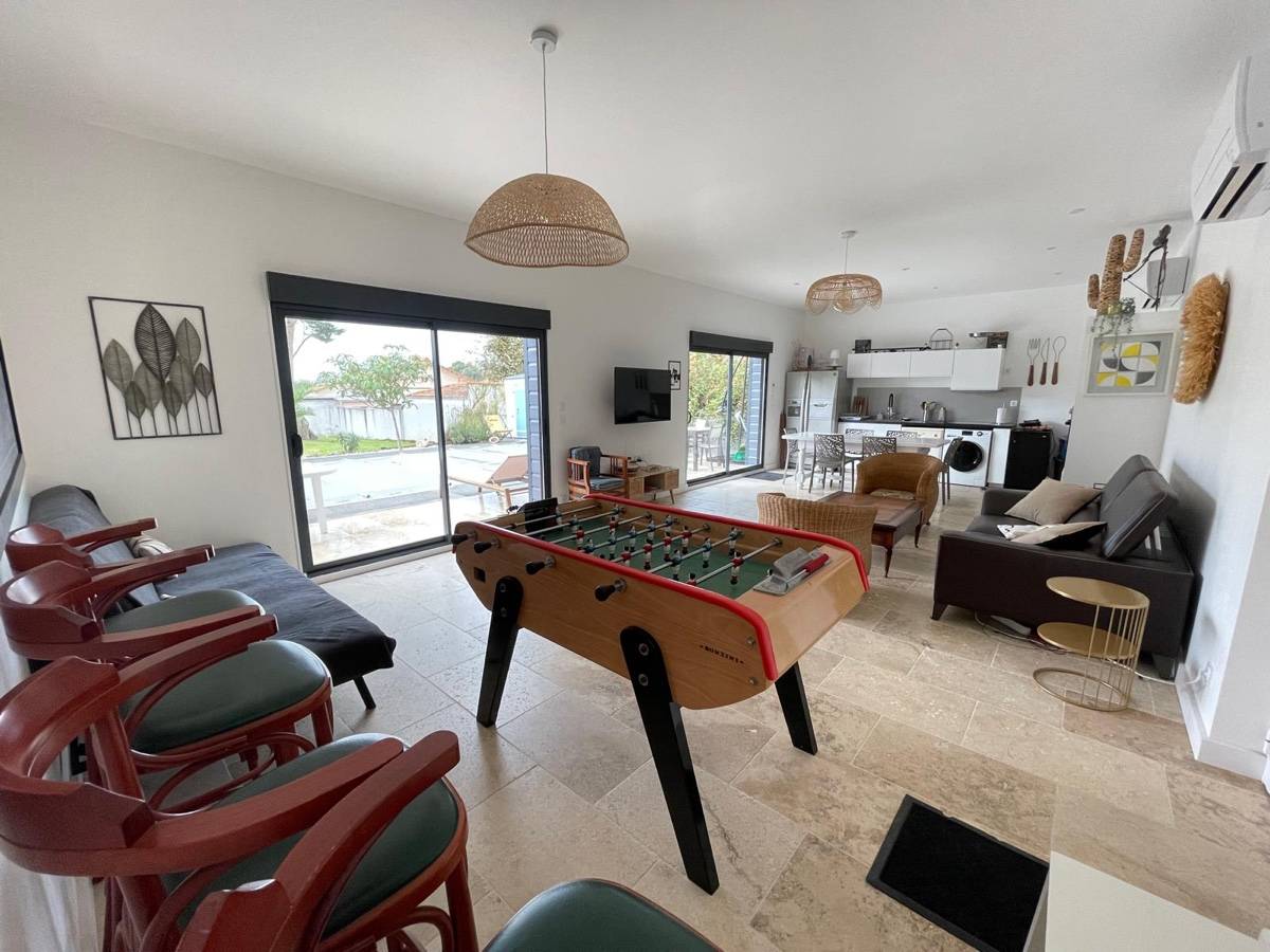 Loue maison avec piscine à Pornic - 8 couchages