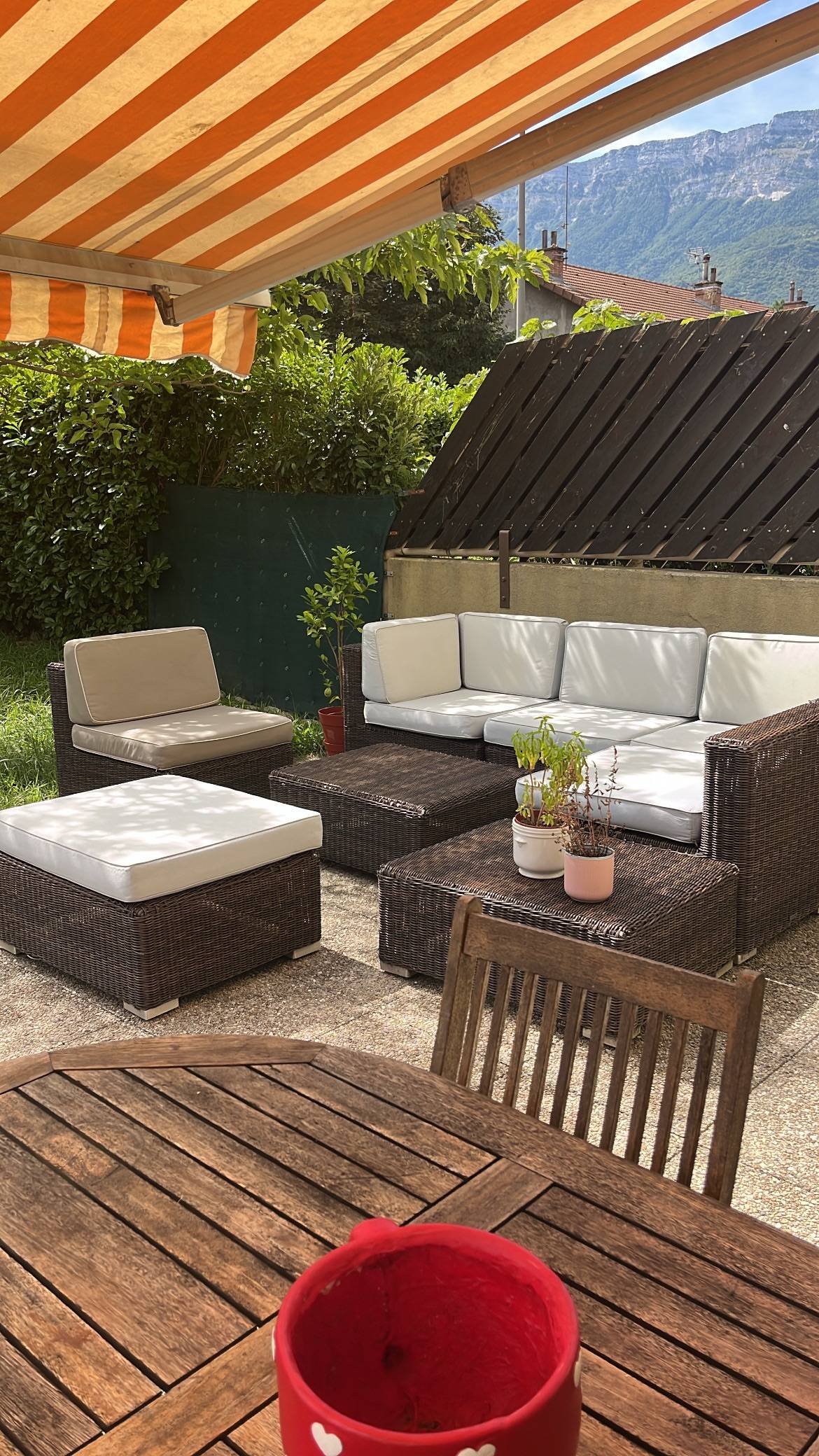Vends salon de jardin