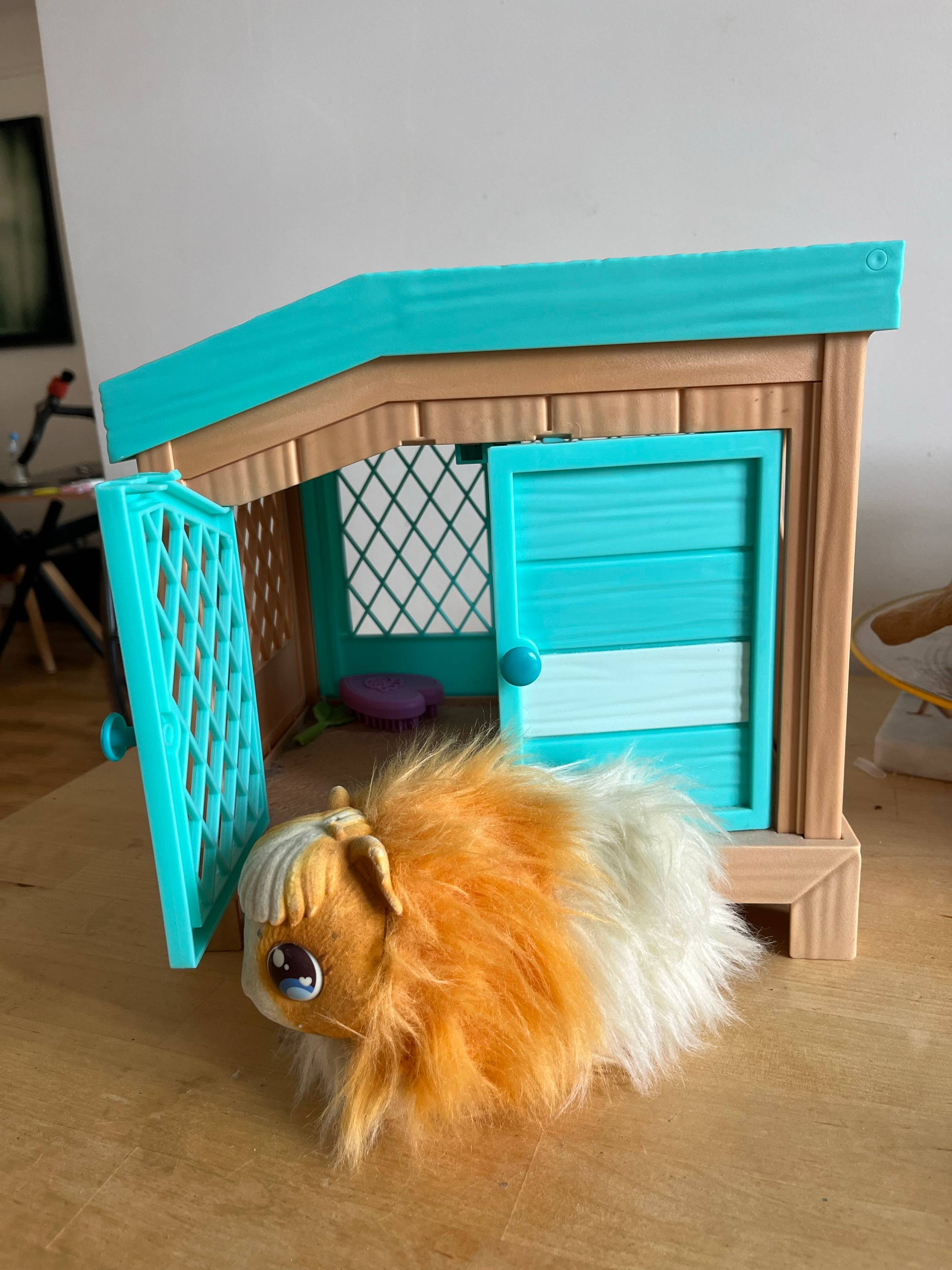 Vends jouet Habitat pour hamster peluche avec accessoires