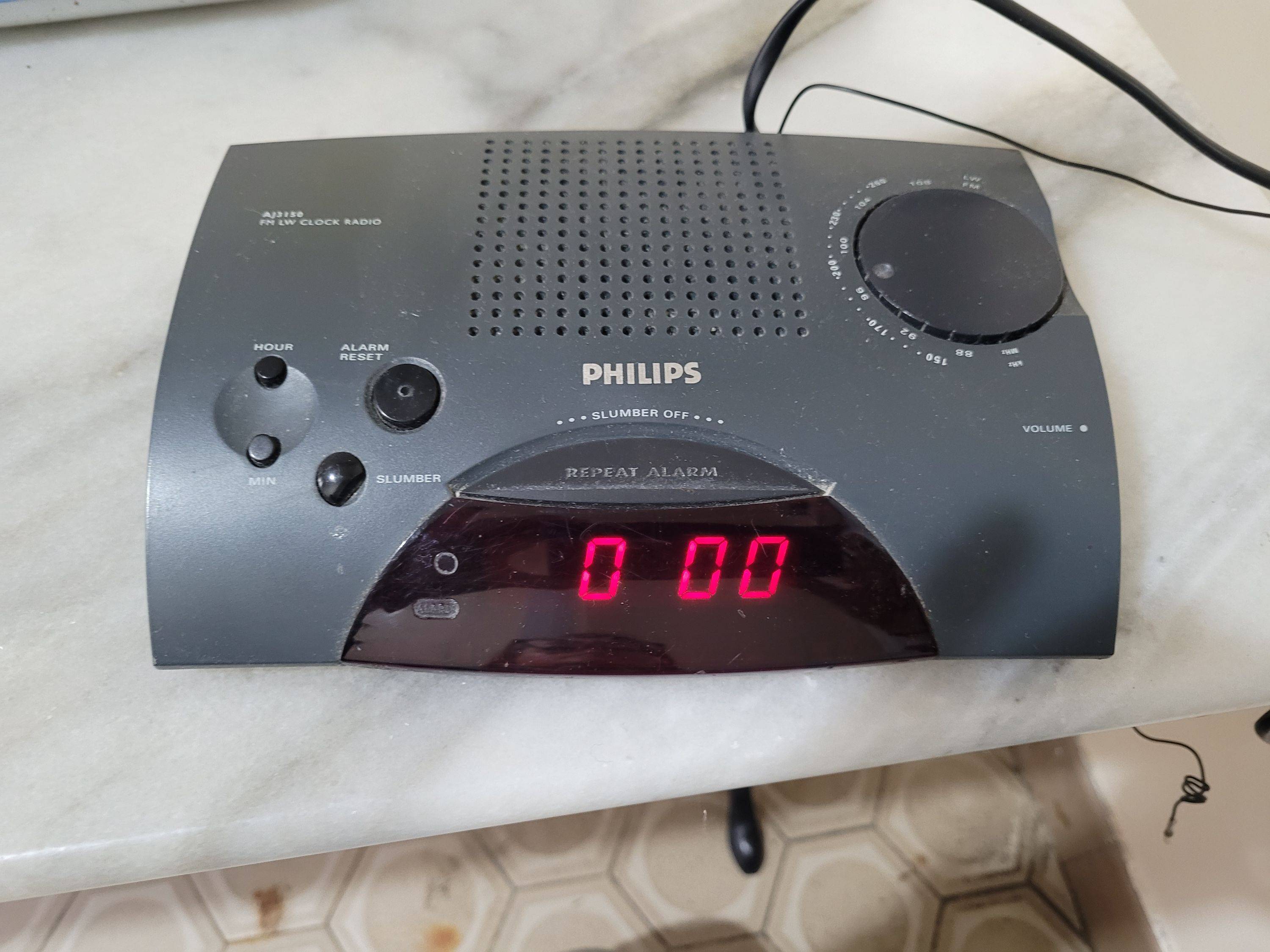Vends radio réveil PHILIPS