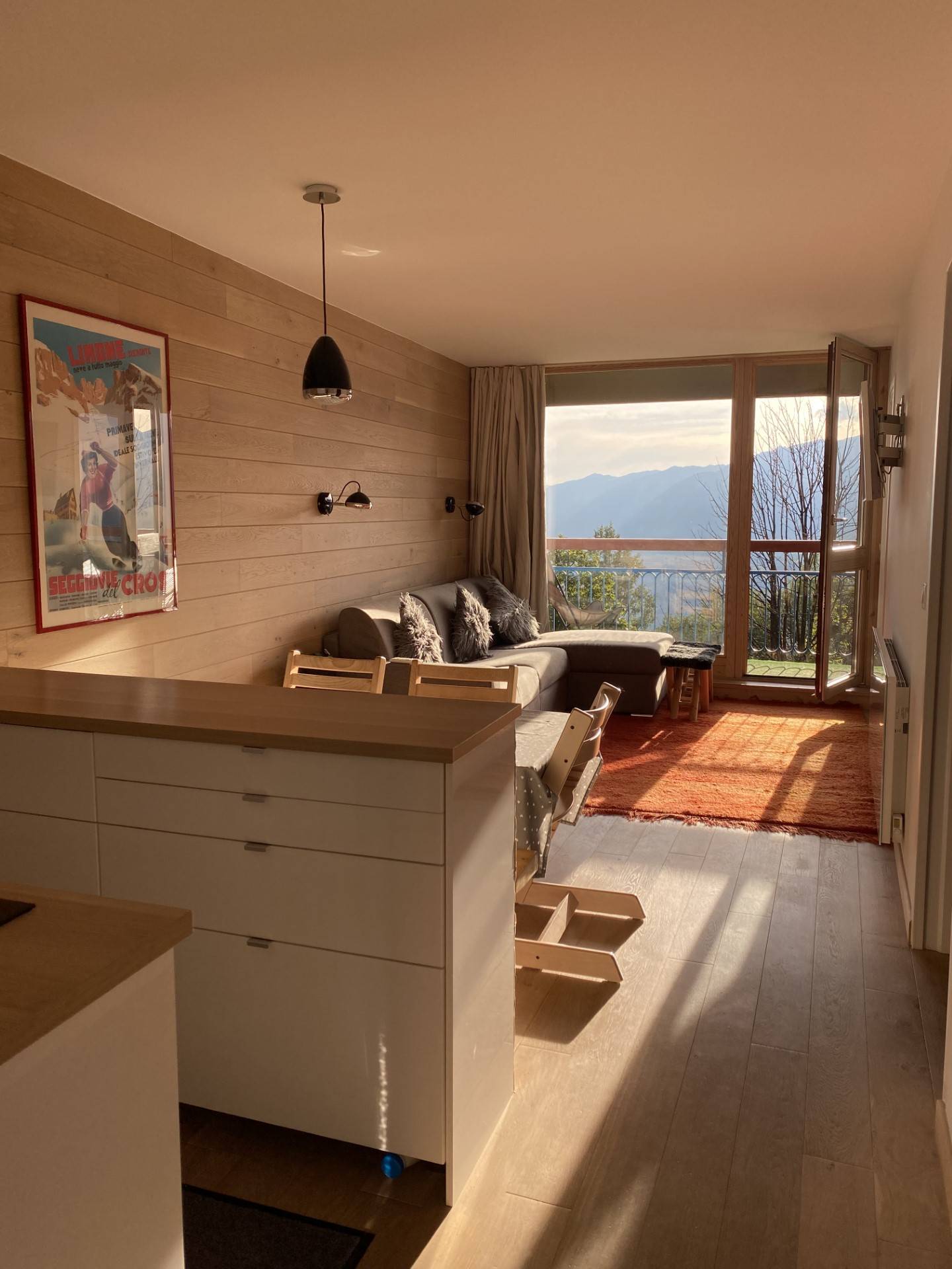 Loue appartement rénové et familial à Arc 1800 - 5 couchages