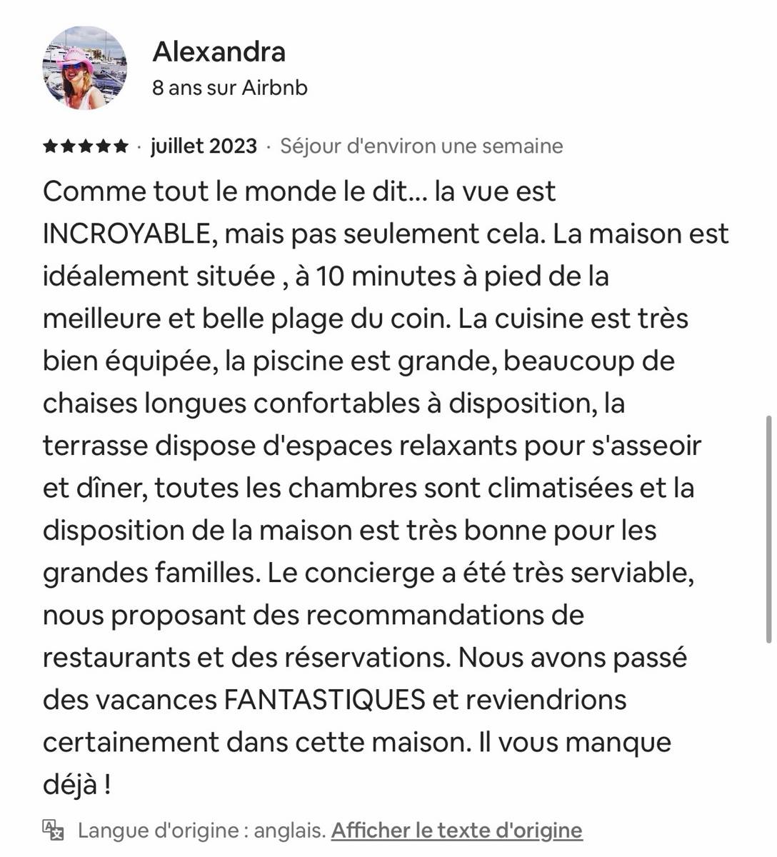 Une photo de l’annonce