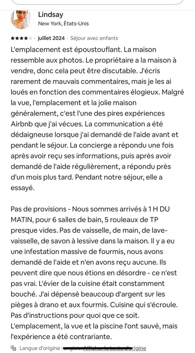 Une photo de l’annonce