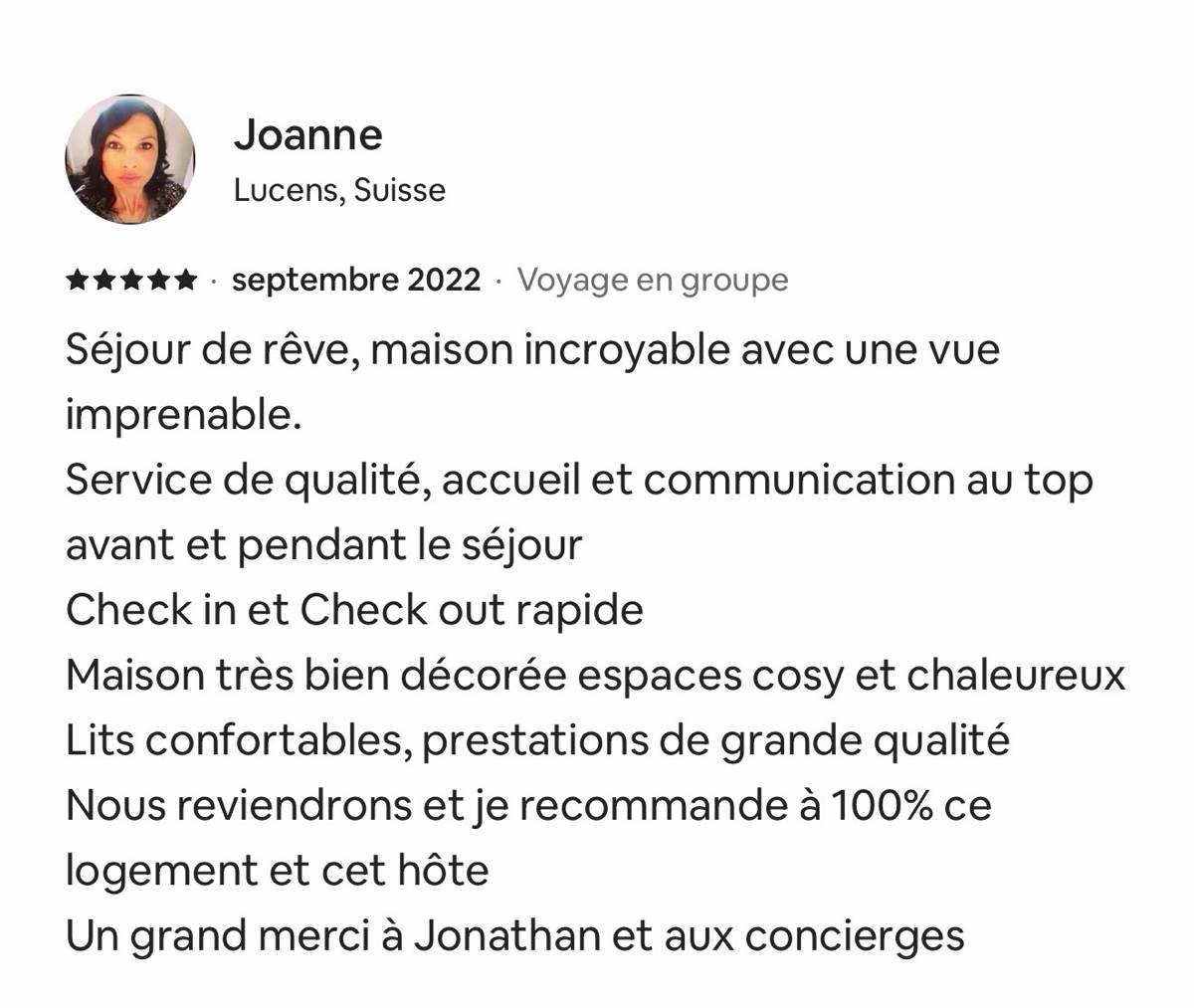 Une photo de l’annonce