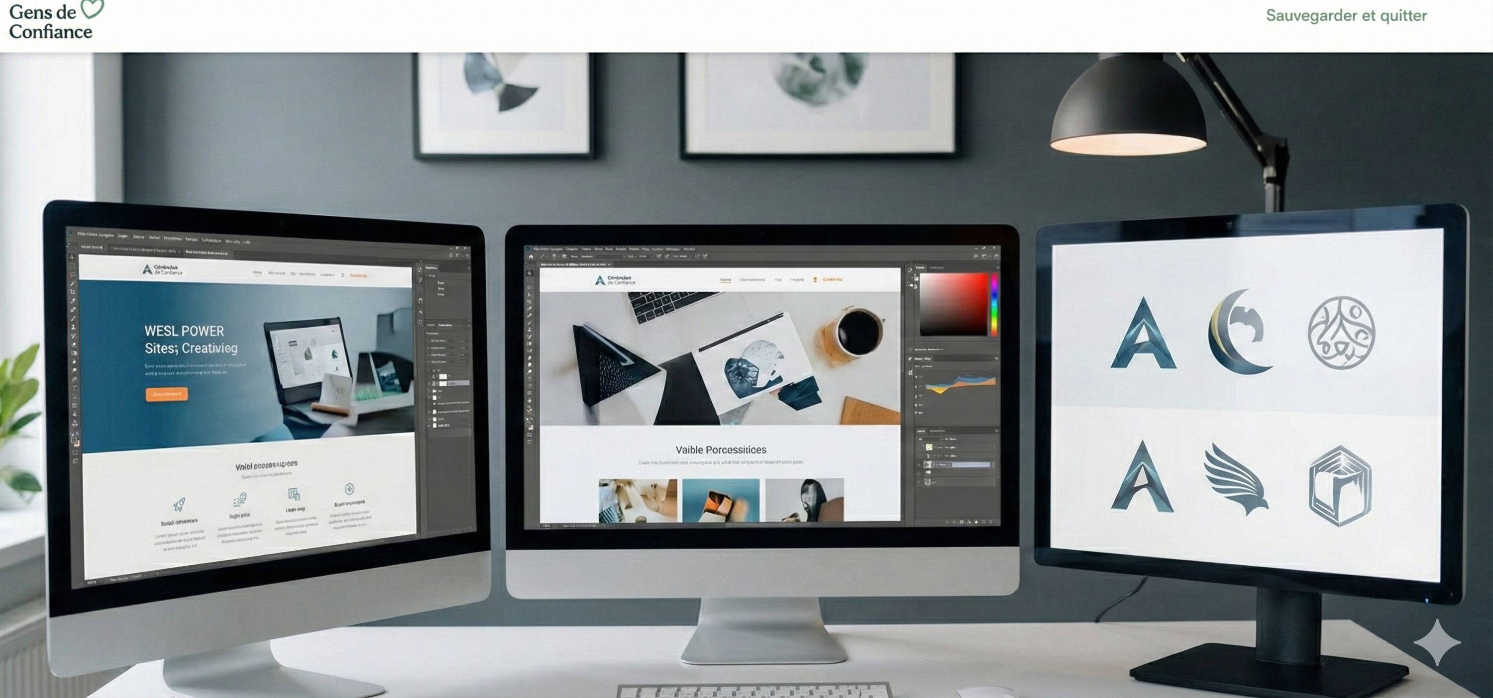 Propose Web Designer Freelance : Sites, Logos et Identité Visuelle
