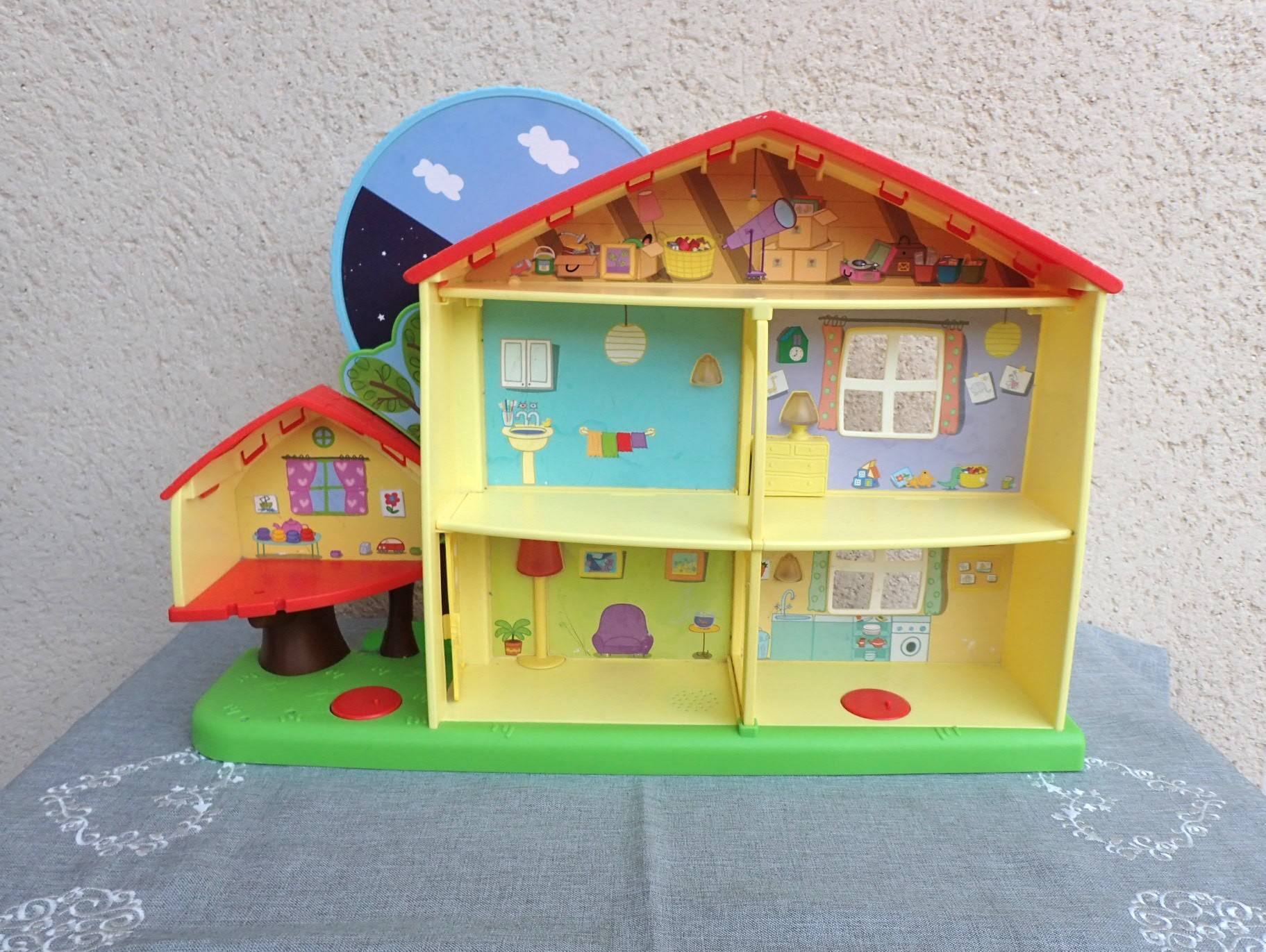 Vends petite maison Jour et nuit de Peppa Pig, jouet Hasbro