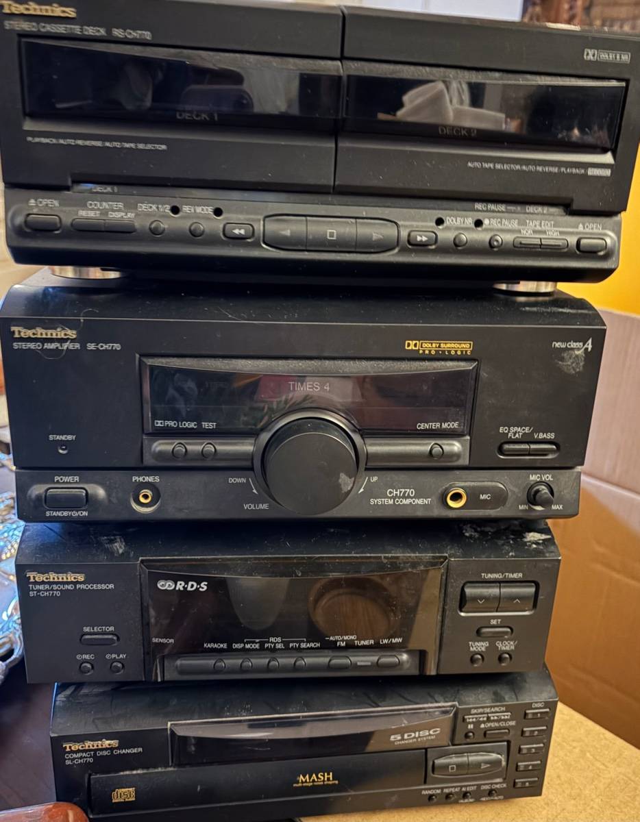 TECHNICS chaîne stéréo et amplis à réviser