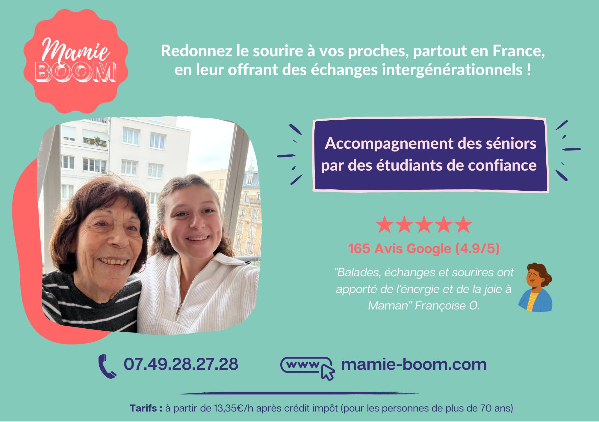 Des étudiants pour tenir compagnie à vos proches à Angers