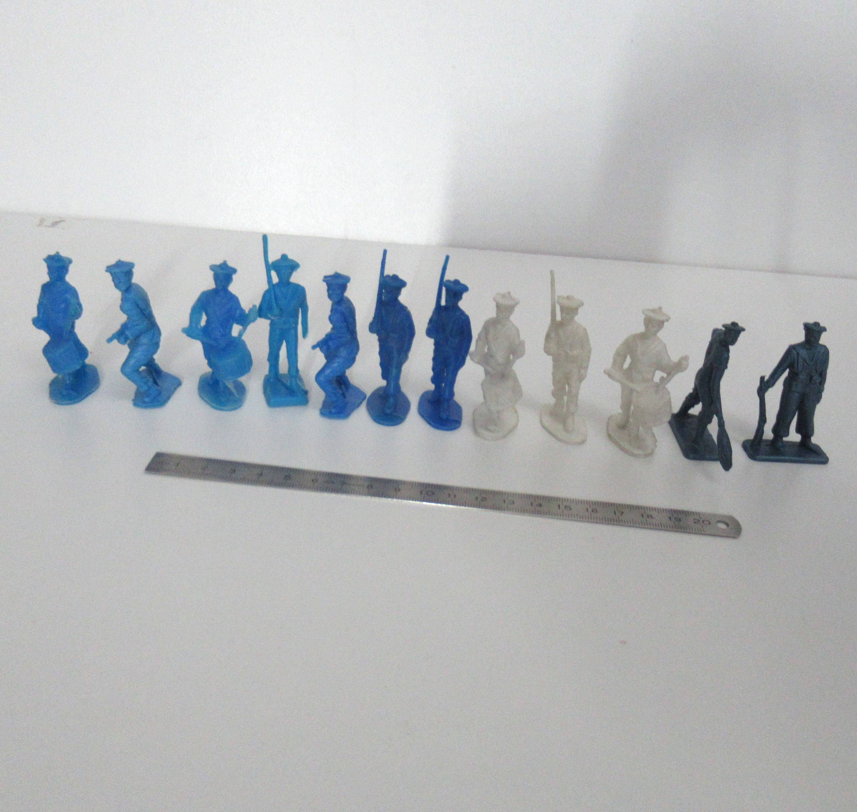 Lot de soldats en plastique : Marins : hauteur 5,5 cm