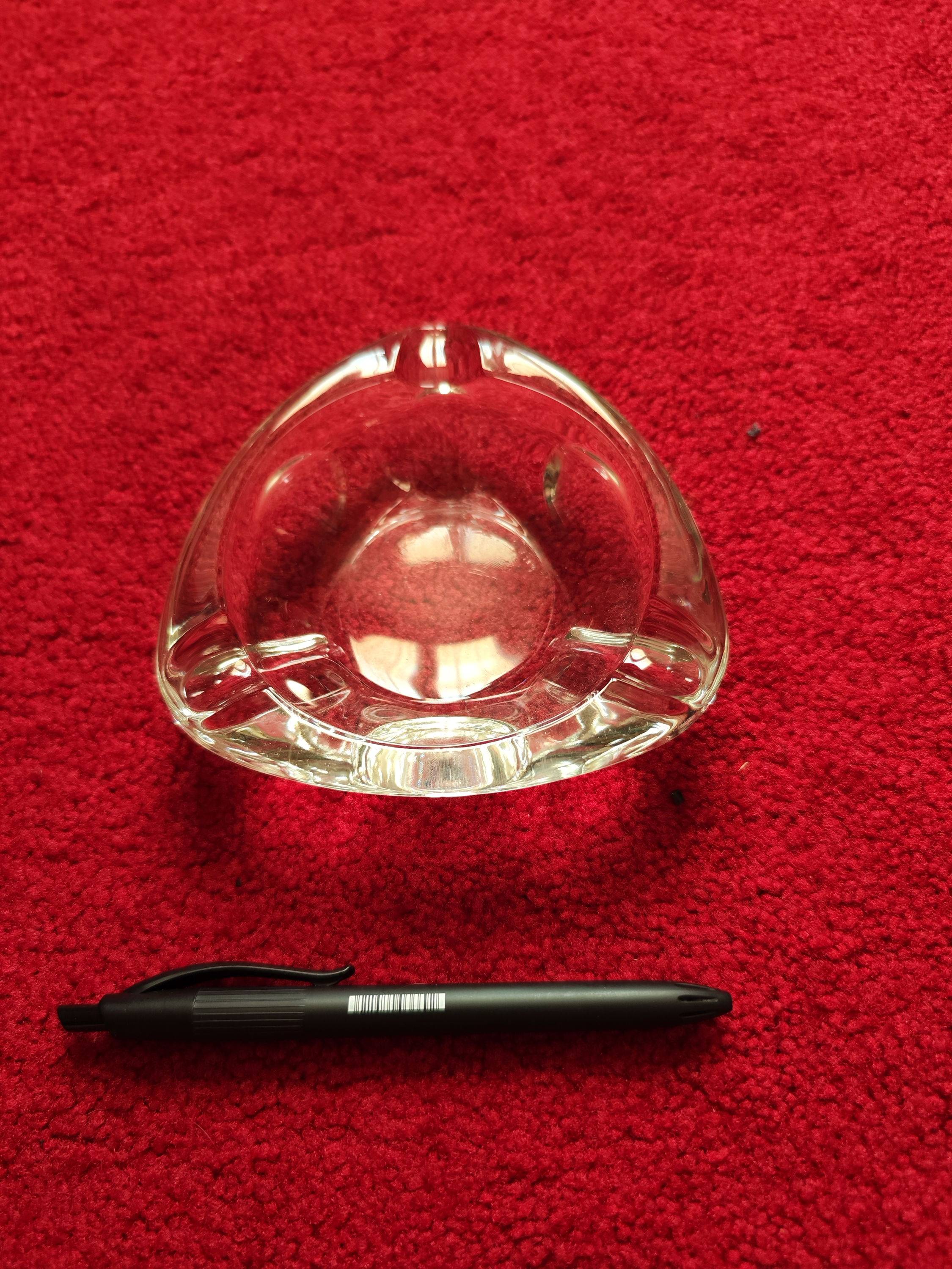 Cendrier en verre