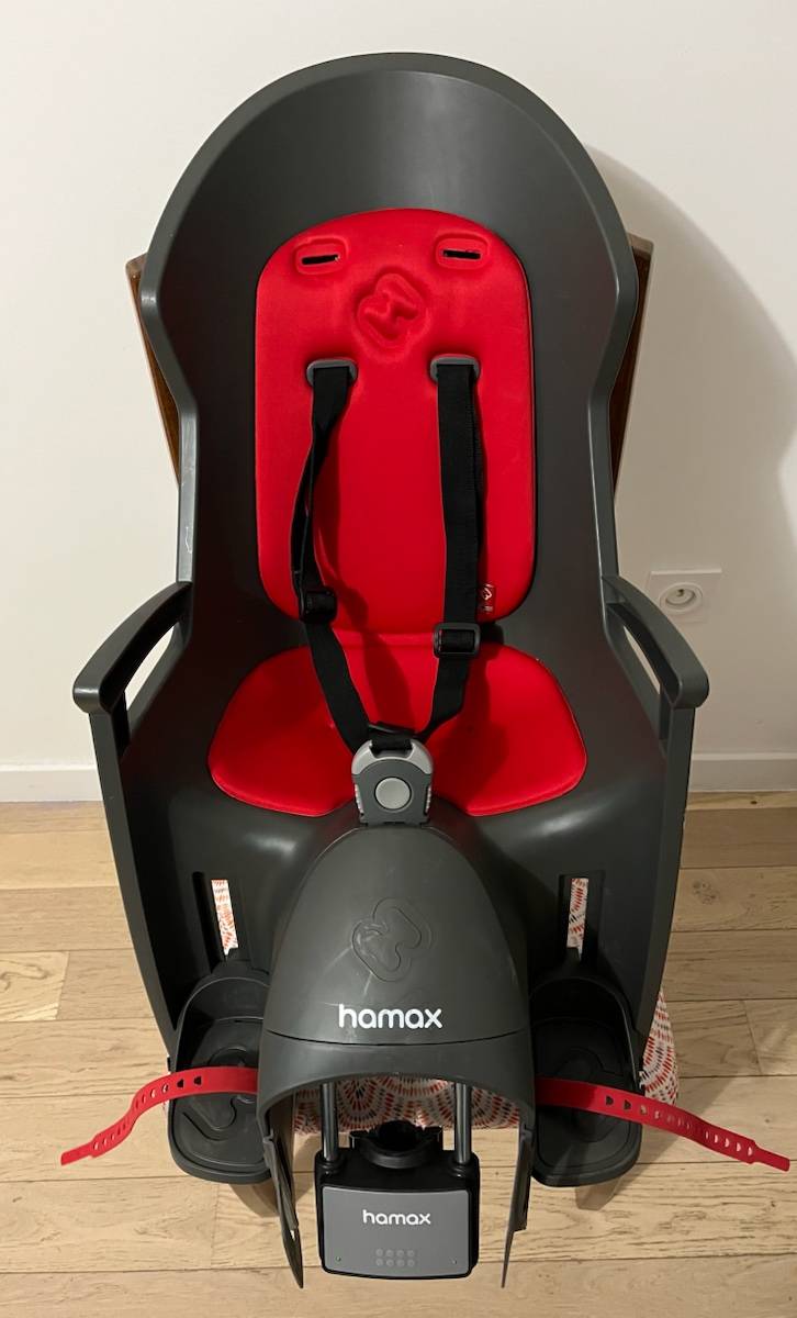 Vends siège de vélo Hamax