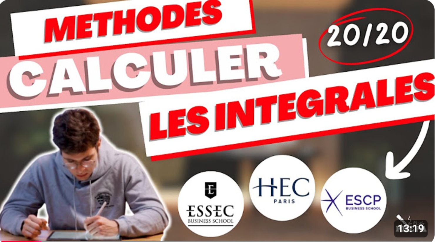 Propose cours particuliers de mathématiques approfondies – spécialiste Prépa ECG