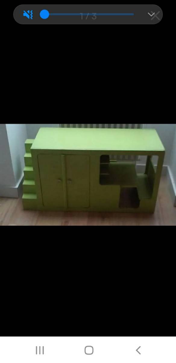 Meuble/maison barbie, fait main, vintage