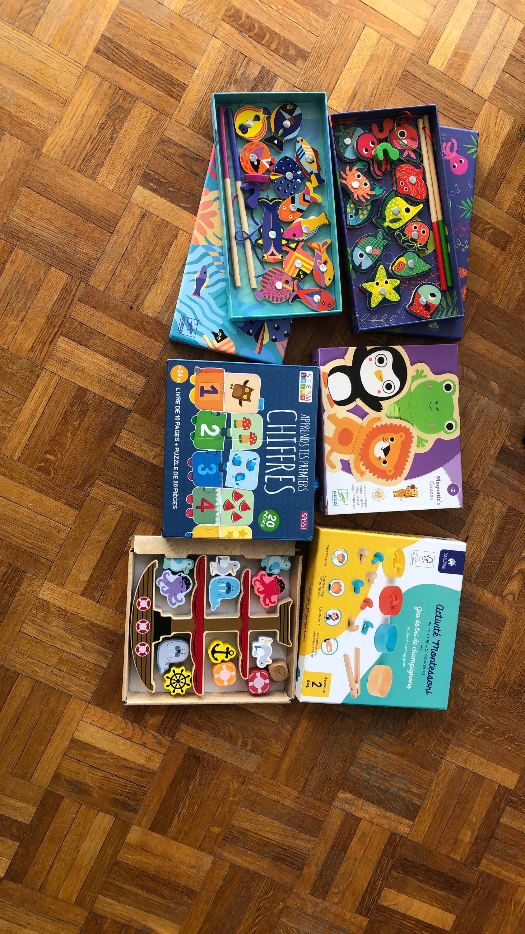 Vends jeux enfants en bois