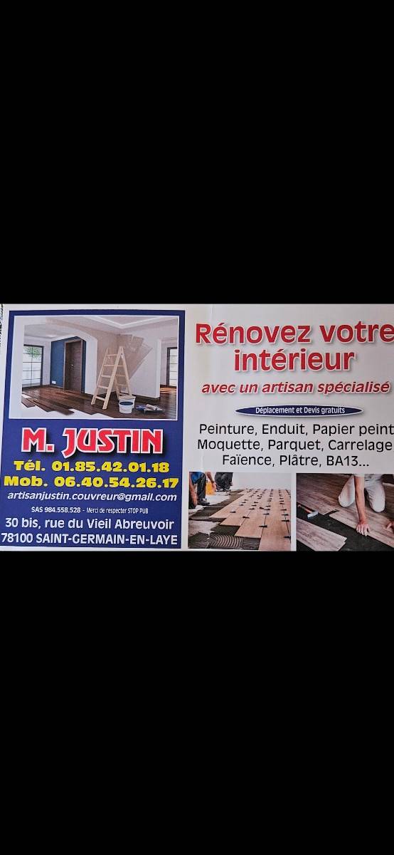 Artisan peintre intérieur Rénovation