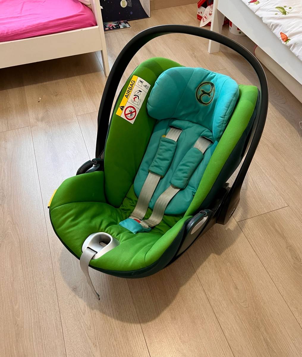 🍼 Comme neuve Coque / cosy Premium CYBEX GOLD Cloud Q – Allongée, ultra confortable