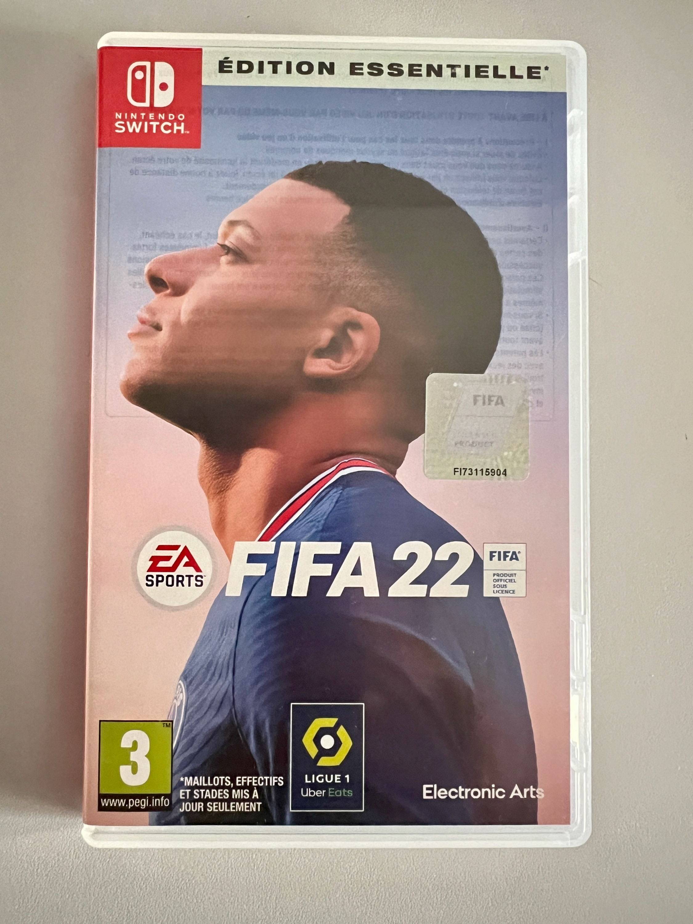 Jeu Nintendo switch Fifa 22