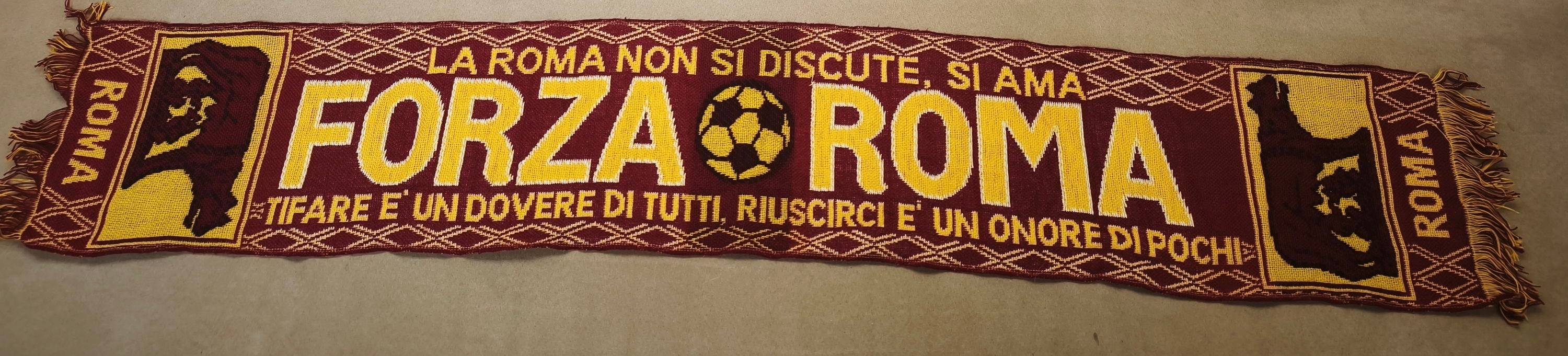 Vends écharpe de football AS Roma