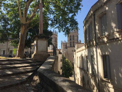 Loue T3 - 82m² - hôtel du XVIIe siècle - Montpellier Écusson - Pas de colocation