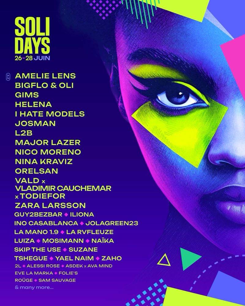 Vends Pass 3 Jours Solidays Festival