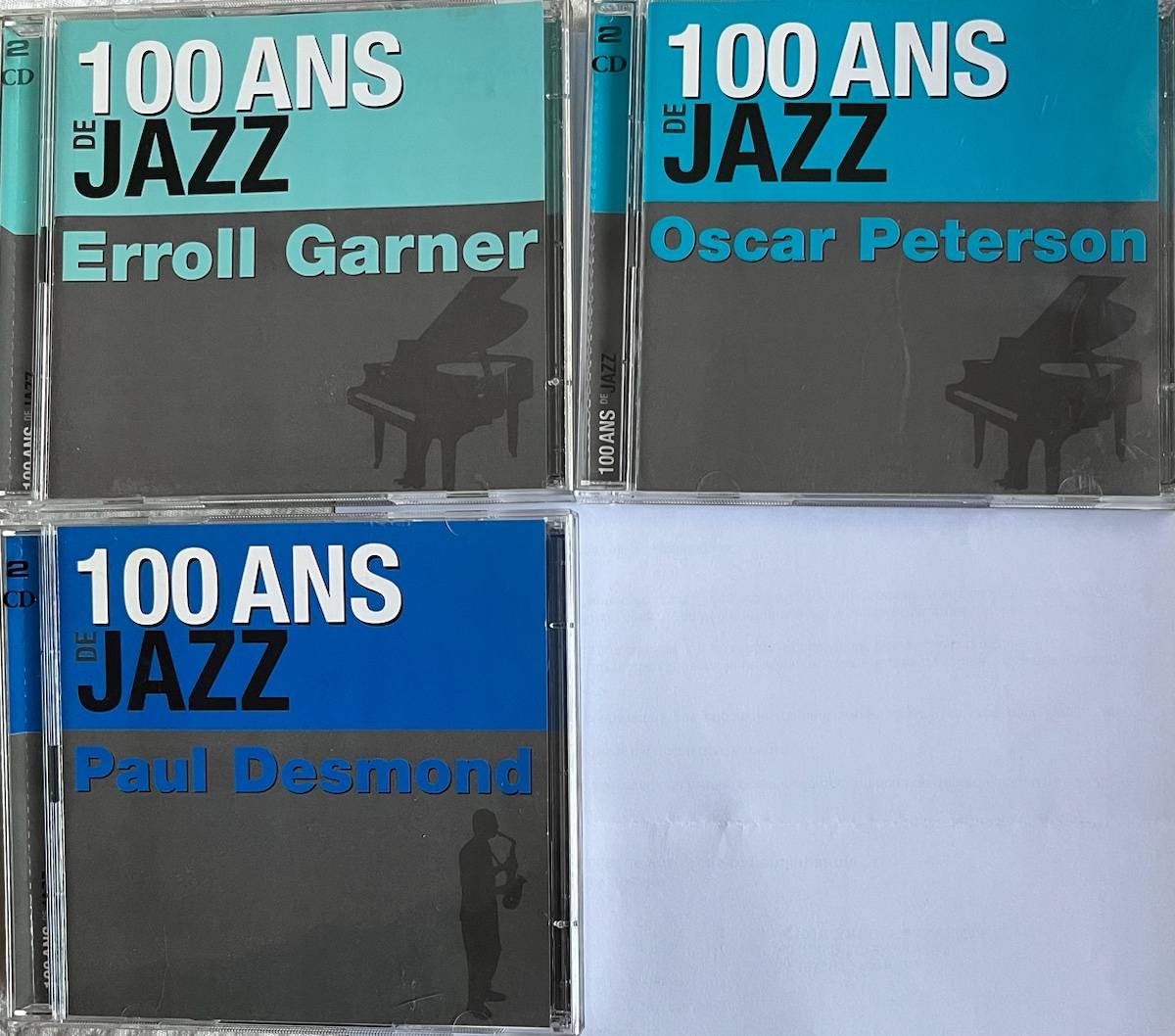 Donne 6 CD Eroll Garner /Oscar Peterson/Paul Desmond)