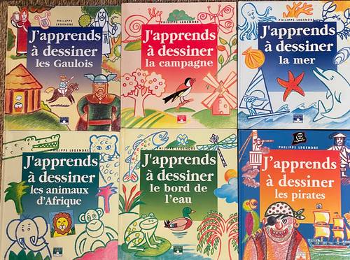 Vends lot "J’apprends à dessiner" (à partir de 5 ans)