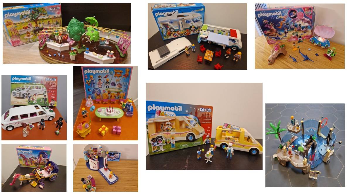 Vends Playmobil différents univers