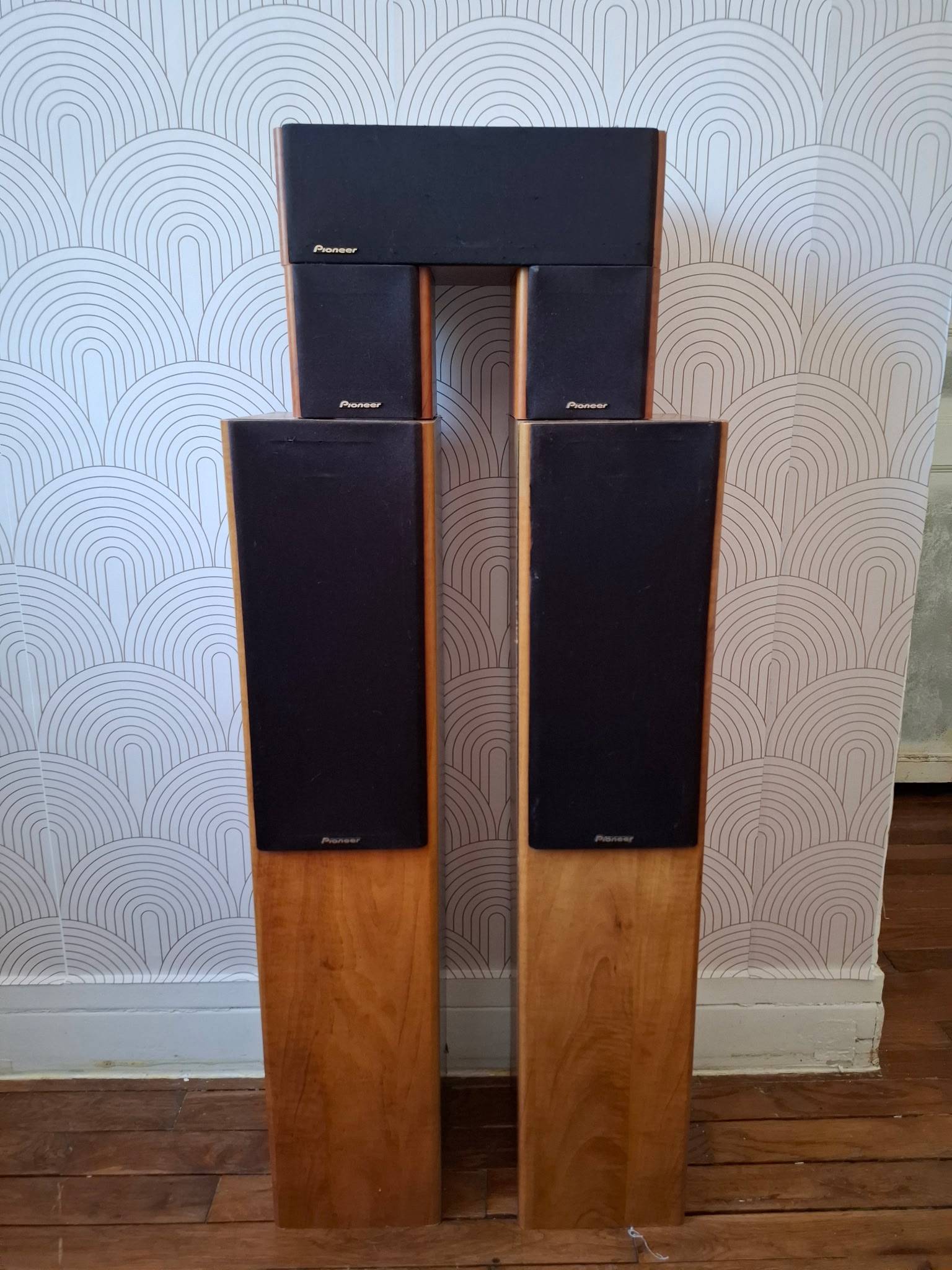Vends enceintes hi-fi Pioneer 80 W