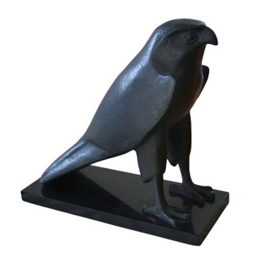 Egypte - Horus le dieu faucon égyptien (Reproduction par le Musée du Louvre)