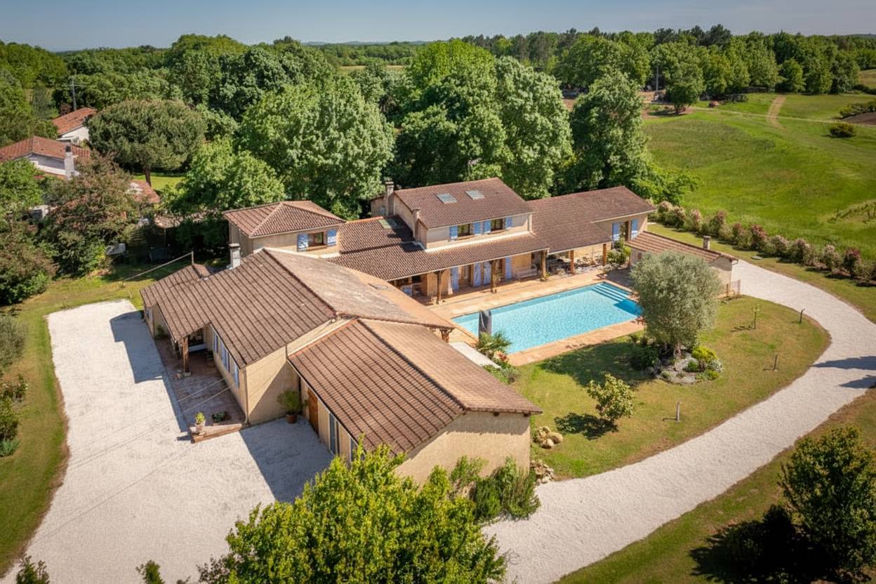 Vends maison - 395m² - entre Toulouse et Montauban